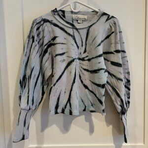 Vintage Havana Women's Tie Dye Puff Sleeve Top - Size M